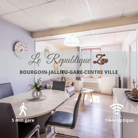 Le Republique-Gare-Centre Ville Bourgoin-Jallieu 외부 사진