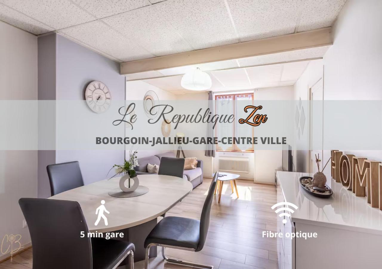 Le Republique-Gare-Centre Ville Bourgoin-Jallieu 외부 사진